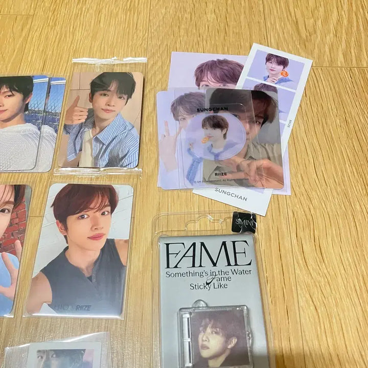 [BUNJANG] RIIZE Sungchan YUKE FAME Photocard Set / 라이즈 성찬 유이크 페임 dyd 포카 세트 양도