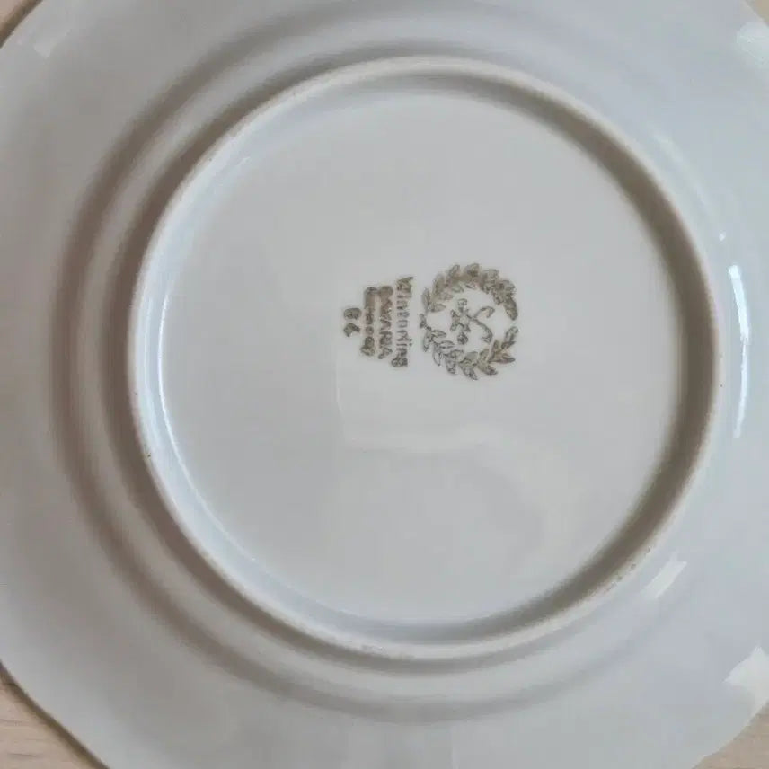 [BUNJANG] Vintage Lily of the Valley Bread Plate Set / 빈티지 은방울꽃 접시,소접시,브레드 접시 세트 판매