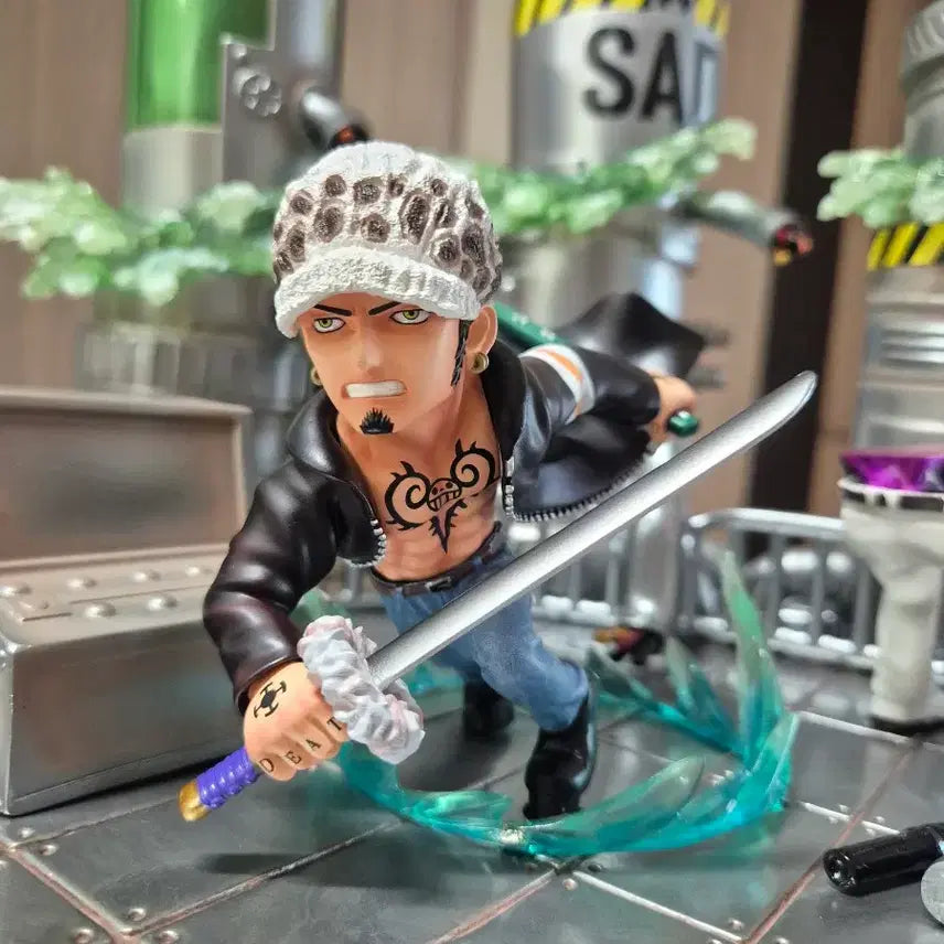 [BUNJANG] One Piece Trafalgar Law Resin Figure / 원피스 트라팔가 로우 레진 피규어