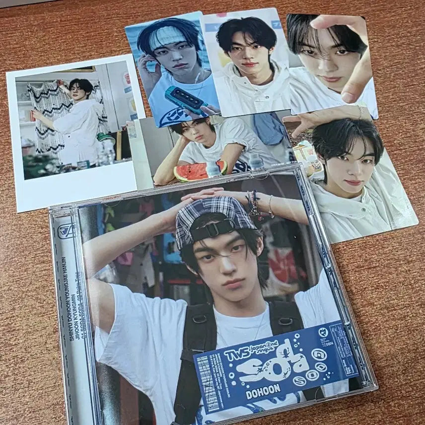 [BUNJANG] TWS Dohoon Soda Japan Album Bundle Set Photocard / 투어스 tws 도훈 soda 일본 앨범 일괄 판매 구성품 포카