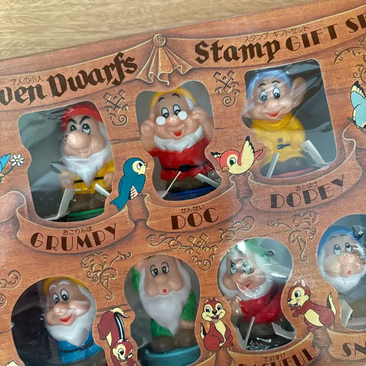 [BUNJANG] Vintage Seven Dwarfs Stamp Set / 빈티지 일곱 난쟁이 도장