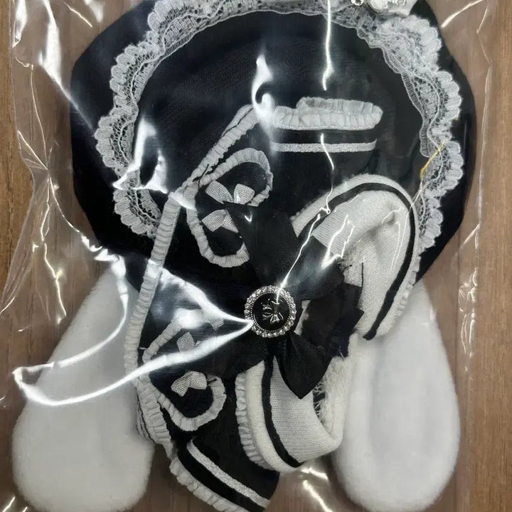 [BUNJANG] Blanc Bunny 10cm Doll Clothes Black / 10cm 인형옷 블랑버니 블랙 양도