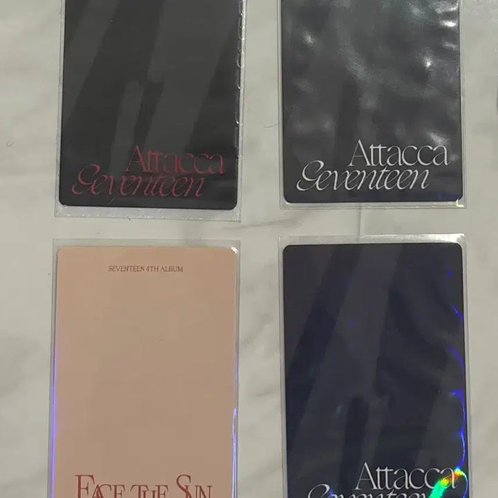[BUNJANG] SEVENTEEN Mingyu Attacca, Heng:garæ Photocard Bundle Set / 세븐틴 민규 아타카, 페더썬 포카 네장 일괄