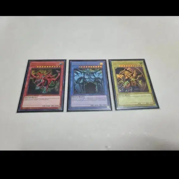 [BUNJANG] Yu-Gi-Oh! Divine Cards The Triumvirate English Set / 유희왕 신의카드 삼환신 영판 세트