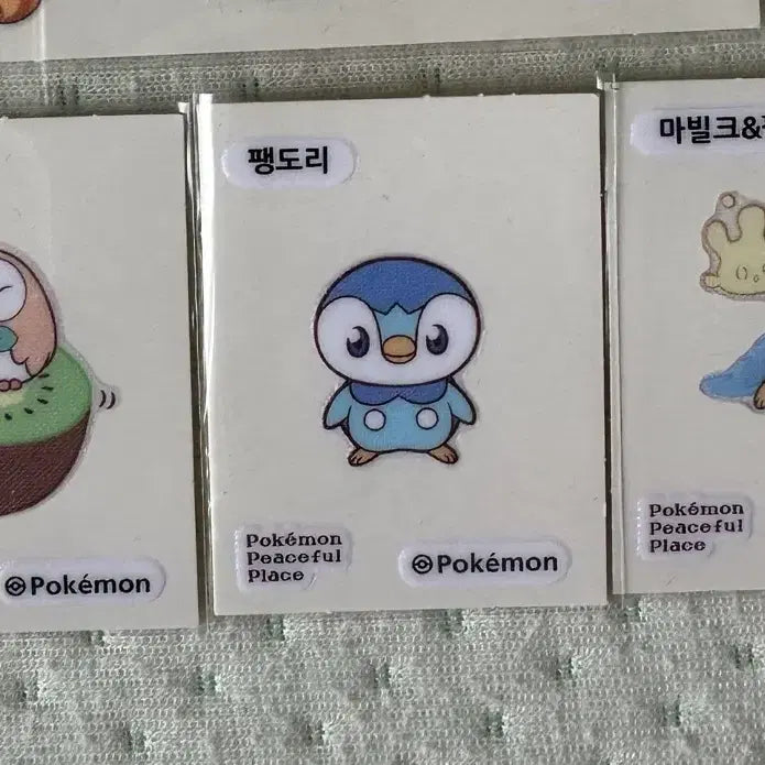 [BUNJANG] Pokemon Stickers Bundle Set / 포켓몬 띠부씰 포켓피스 일괄판매