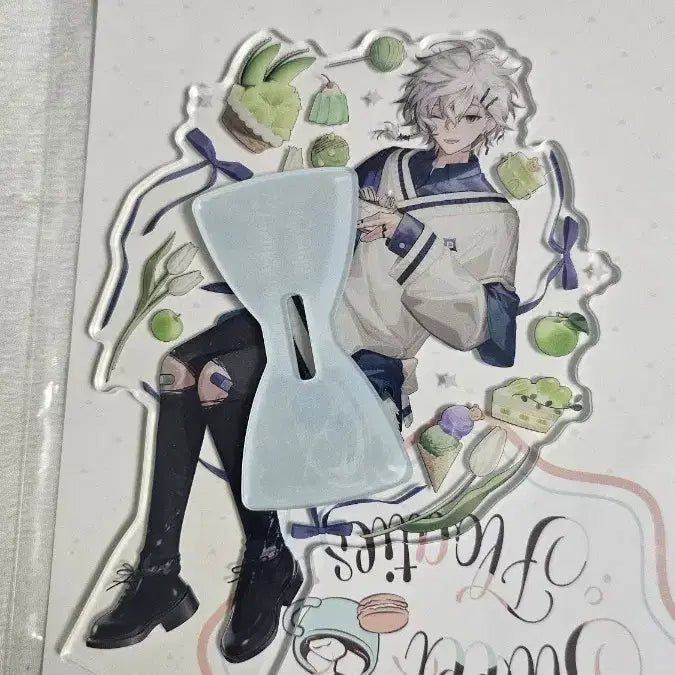 [BUNJANG] NIJISANJI Murakumo Kagetsu Sweet Floty Acrylic Stand / 니지산지 디티카 무라쿠모 카게츠 스위트 플로티 아크릴 스탠드