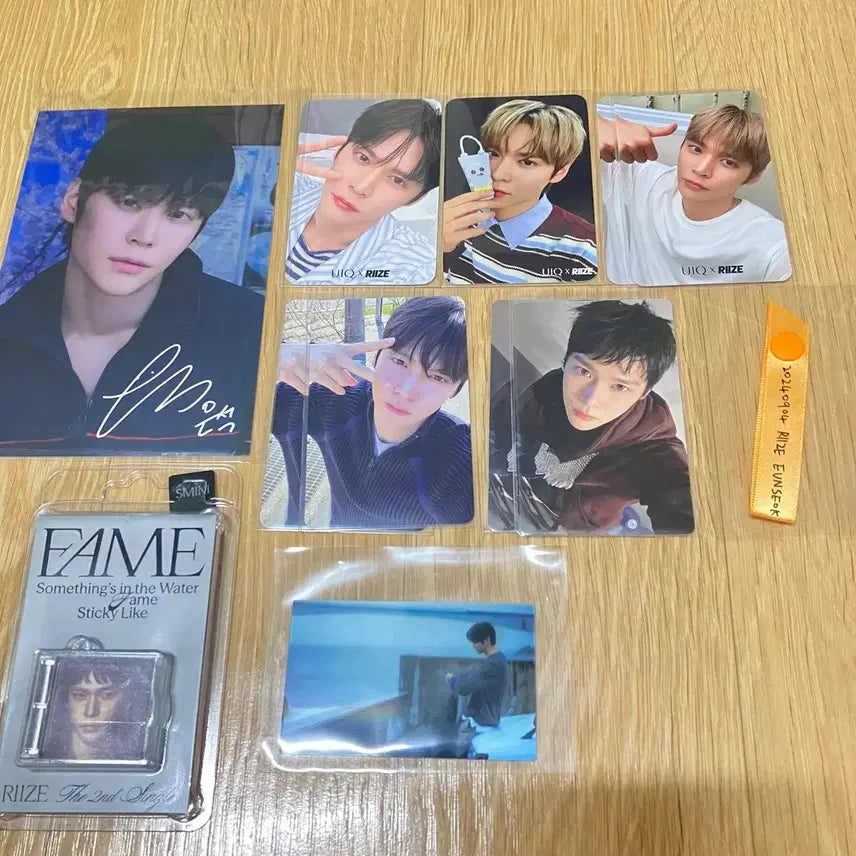 [BUNJANG] RIIZE Eunseok FAME YUICH DYD Album Photocard Set / 라이즈 은석 페임 유이크 dyd 앨범 포카 세트
