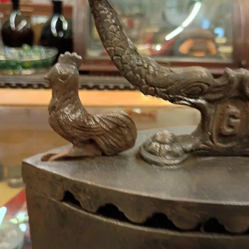 [BUNJANG] Vintage Cast Iron Chicken Leg Press / 빈티지 무쇠 닭다리미