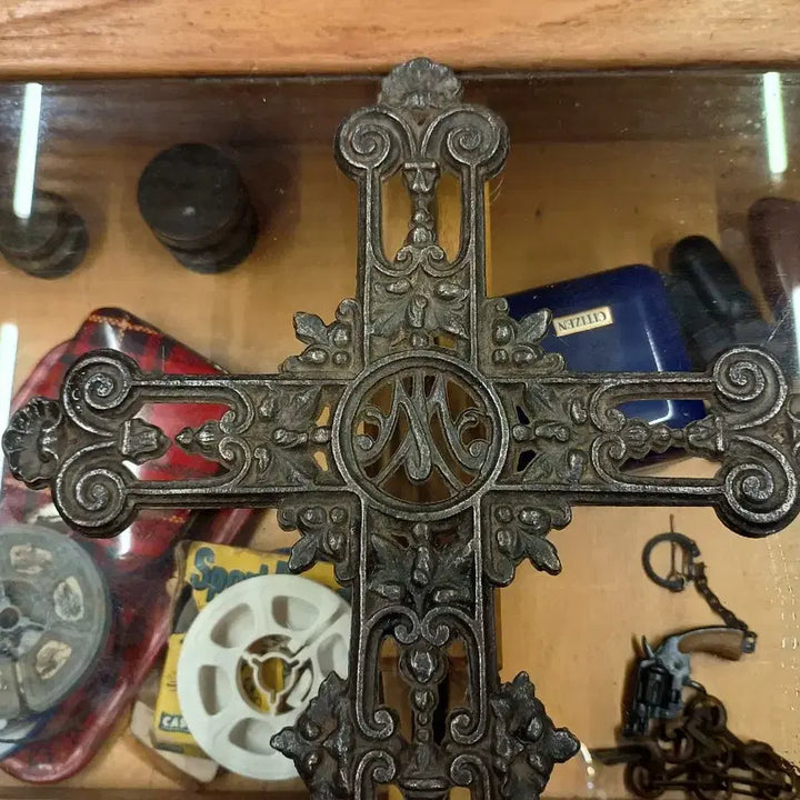 [BUNJANG] European Vintage Cast Iron Cross / 유럽 빈티지 주물 십자가