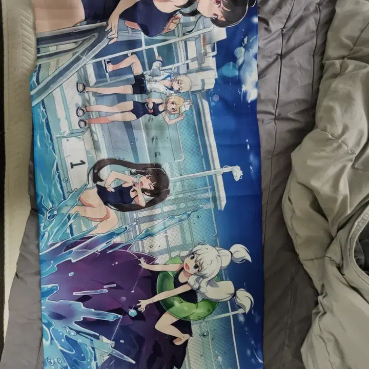 [BUNJANG] Soul Worker School Miz Illustration Towel Unused Goods / 소울워커 스쿨미즈 일러스트 타월 미사용 굿즈