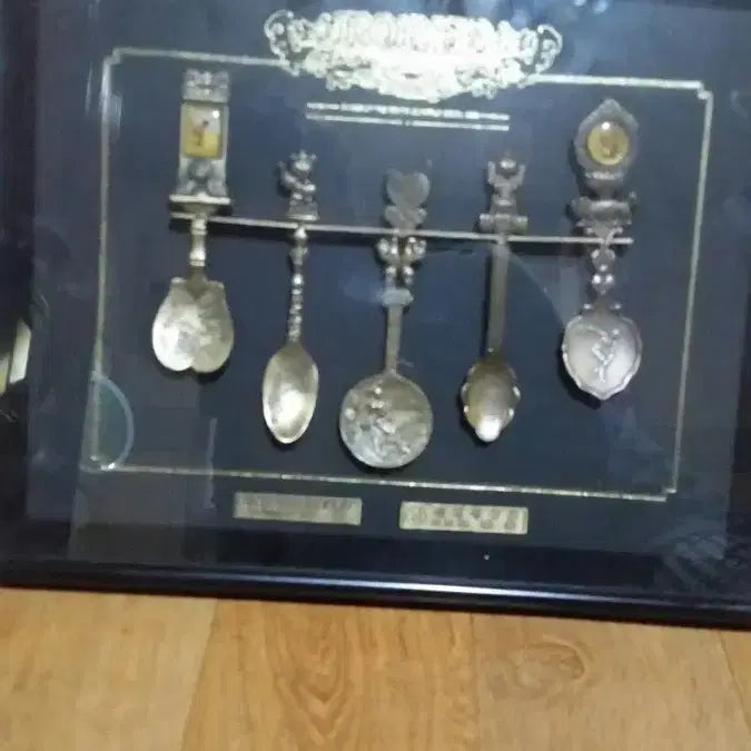 [BUNJANG] Olympic Spoon Commemorative Frame / 올림픽 스푼 기념액자