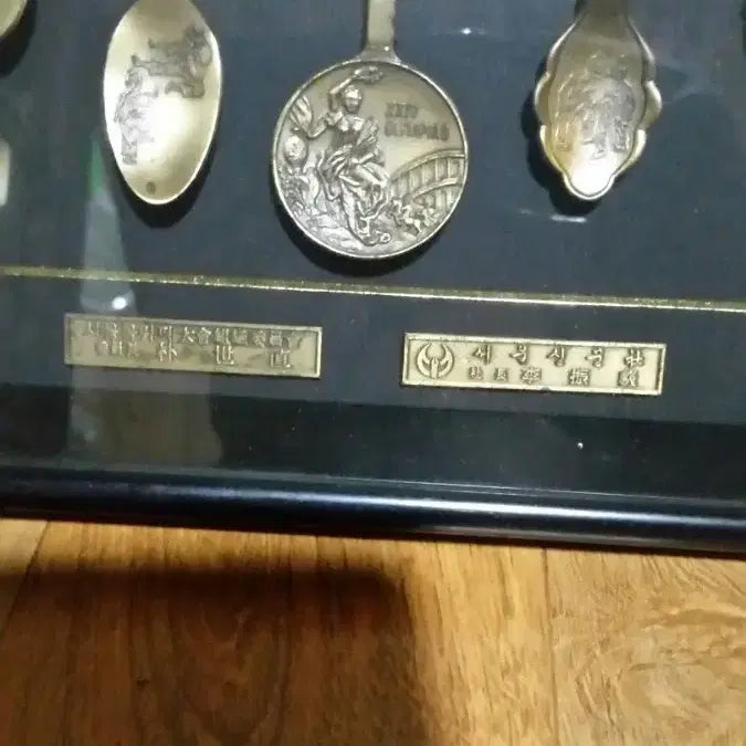 [BUNJANG] Olympic Spoon Commemorative Frame / 올림픽 스푼 기념액자