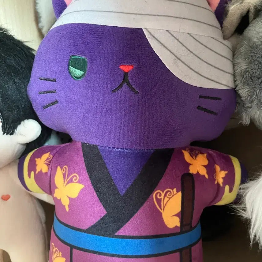 [BUNJANG] Gintama Shinsuke Takasugi 20cm Neko Nui Plush / 은혼 타카스기 신스케 공굿 네코누이 20cm