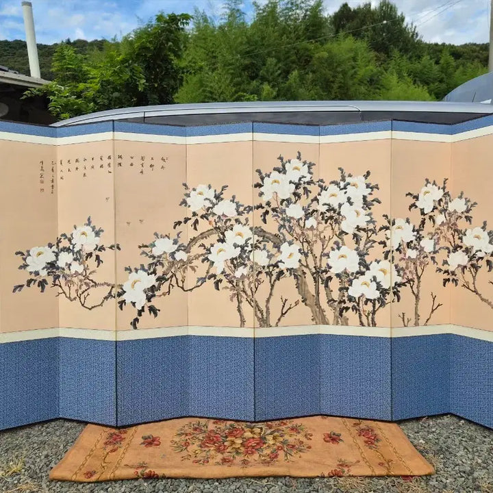 [BUNJANG] Mokdan Connected Width Artwork / 목단 연결폭
