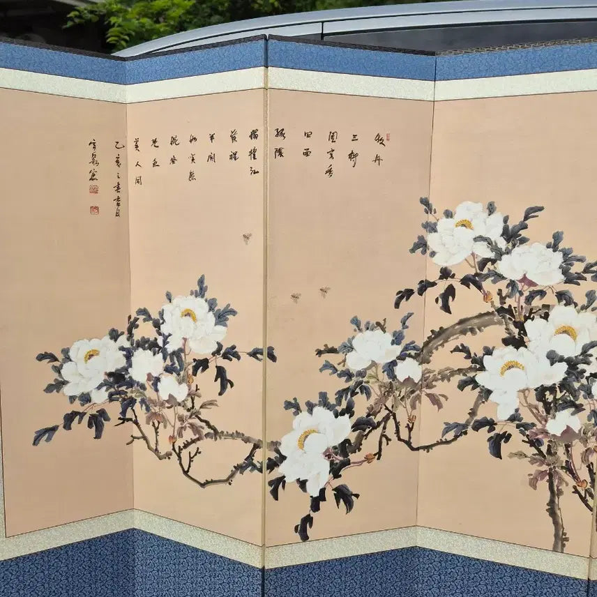 [BUNJANG] Mokdan Connected Width Artwork / 목단 연결폭