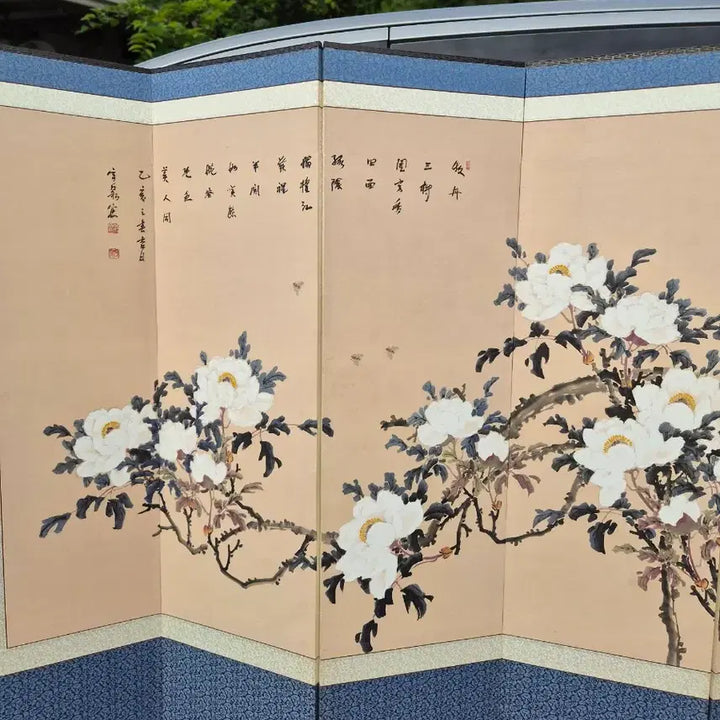 [BUNJANG] Mokdan Connected Width Artwork / 목단 연결폭