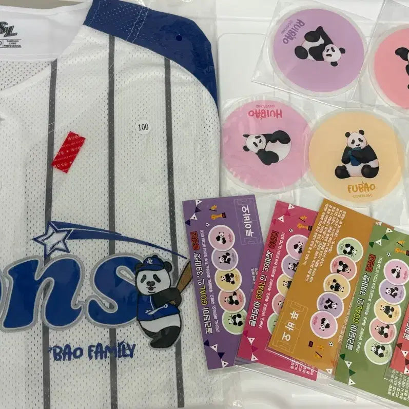 [BUNJANG] Everland Bao Family Uniform Jersey (Size 100) / 에버랜드 바오패밀리 유니폼 39티켓 드볼