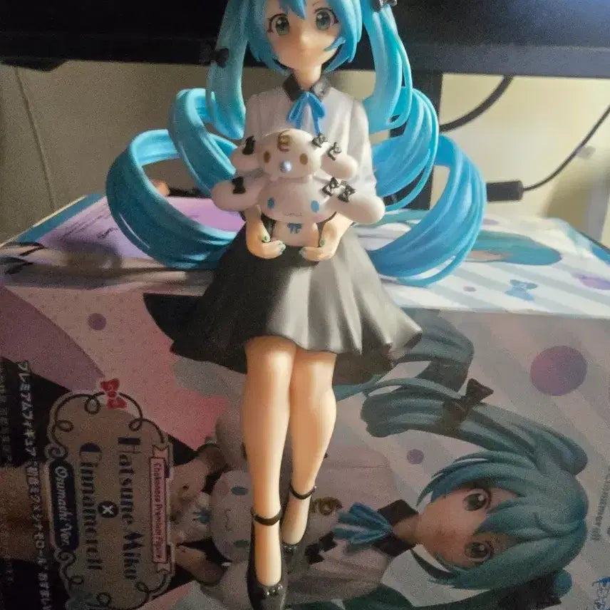 [BUNJANG] Hatsune Miku Sega Chokonose Noodles Stopper Figure / 하츠네 미쿠 세가 초코노세 누들스토퍼 피규어 판매합니다