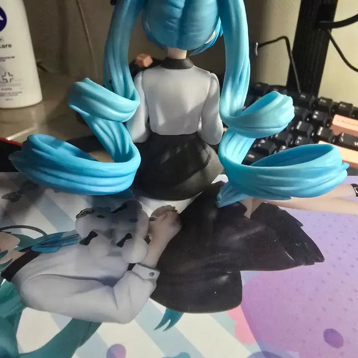 [BUNJANG] Hatsune Miku Sega Chokonose Noodles Stopper Figure / 하츠네 미쿠 세가 초코노세 누들스토퍼 피규어 판매합니다