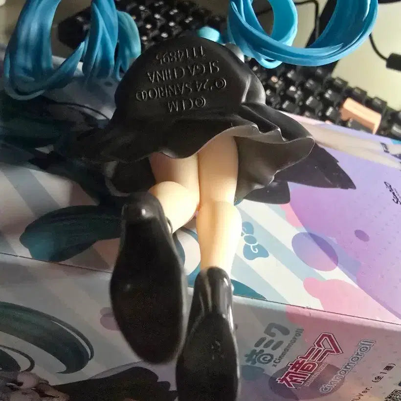 [BUNJANG] Hatsune Miku Sega Chokonose Noodles Stopper Figure / 하츠네 미쿠 세가 초코노세 누들스토퍼 피규어 판매합니다