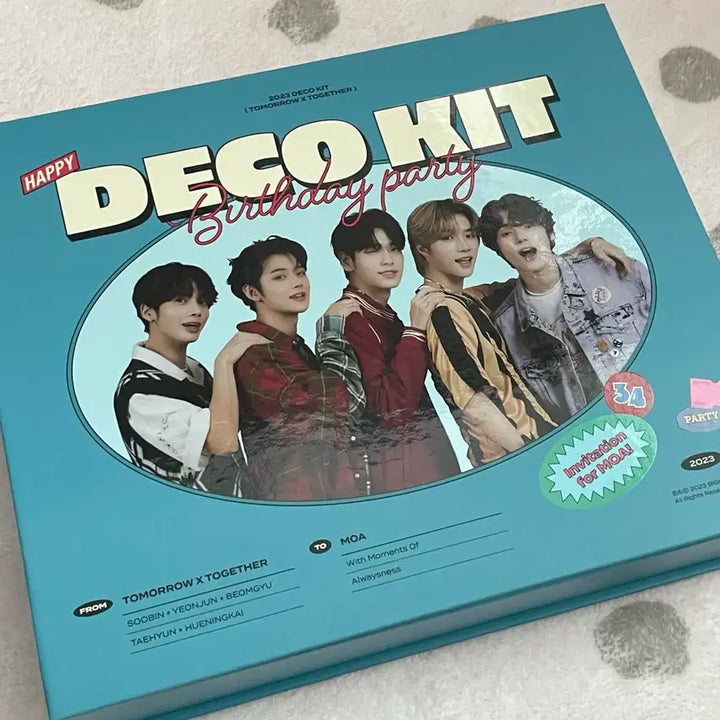[BUNJANG] TXT 2023 Deco Kit Photocard Set / 포토카드 포함 투모로우바이투게더 2023 데코키트