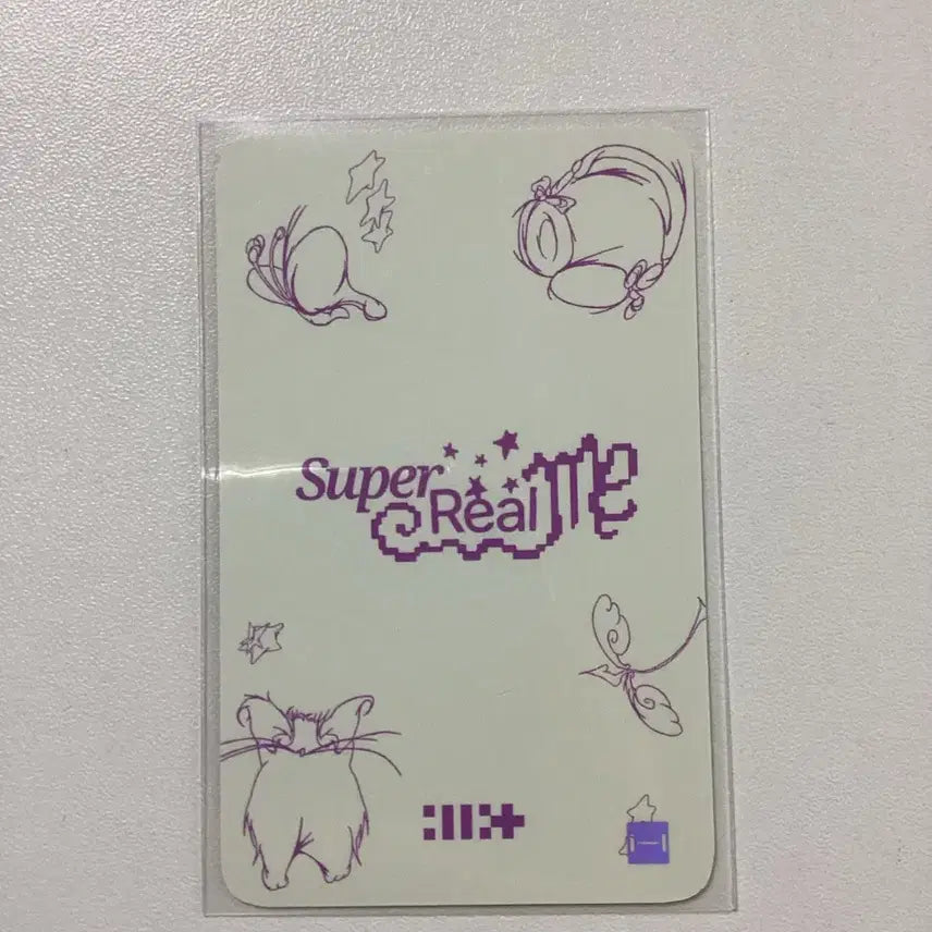 [BUNJANG] ILLIT Minju Super Real Me Powerstation Lucky Draw Photocard / 아일릿 민주 super real me 파워스테이션 럭드 포카 양도