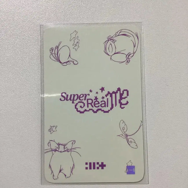 [BUNJANG] ILLIT Minju Super Real Me Powerstation Lucky Draw Photocard / 아일릿 민주 super real me 파워스테이션 럭드 포카 양도