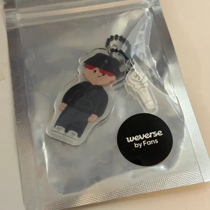 [BUNJANG] Kim Junsu Weverse Pop-up Acrylic Keyring + Film Bookmark Set / 김준수 위버스 팝업 굿즈 키링 + 필름 북마크