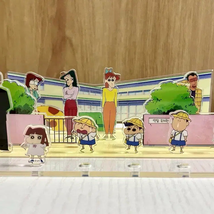 [BUNJANG] Crayon Shin-chan Official Acrylic Diorama / 와디즈 짱구는 못말려 디오라마