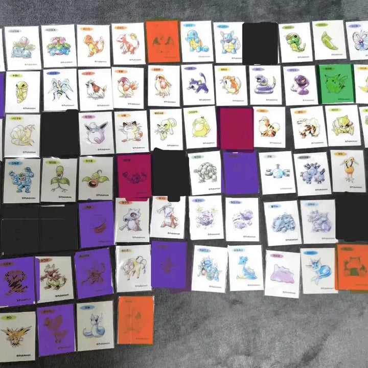 [BUNJANG] Pokemon Bread Stickers / 포켓몬 띠부실 판매