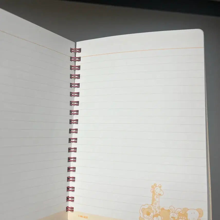 [BUNJANG] Tabeko Dōbutsu Spring Notebook Diary / 타베코도부츠 다이어리 새제품 스프링 노트
