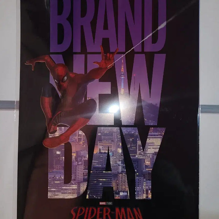 [BUNJANG] Spider-Man: Brand New Day PET Poster - CGV Week 3 Weekday Screening Special / 스파이더맨: 브랜드 뉴 데이 PET 포스터 - CGV 3주차 평일 관람특전