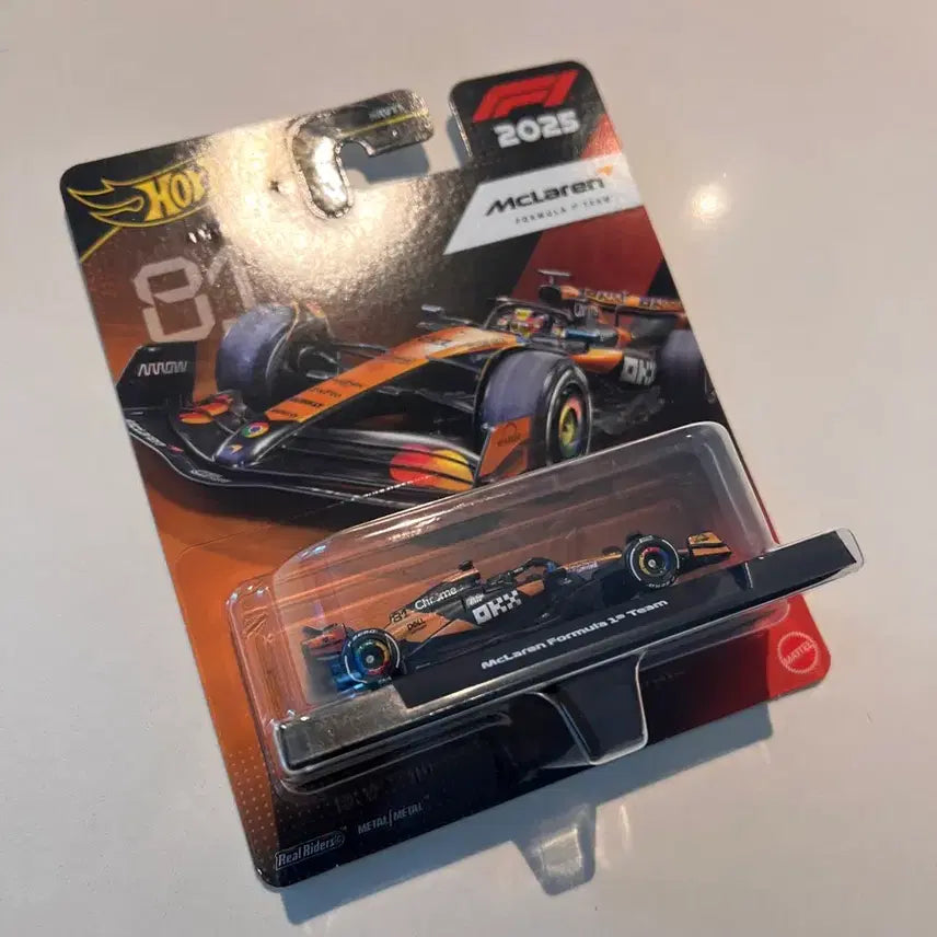 [BUNJANG] Hot Wheels McLaren Formula 1 Team 2025 Model Car / 핫휠 맥라렌 포뮬러1 팀 2025 모델카