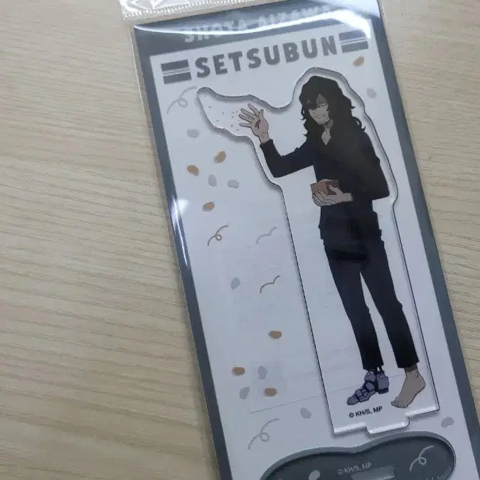 [BUNJANG] My Hero Academia Aizawa Shota Bean Sprinkle Acrylic Stand / 나히아 히로아카 아이자와 콩뿌리기 아크릴스탠드
