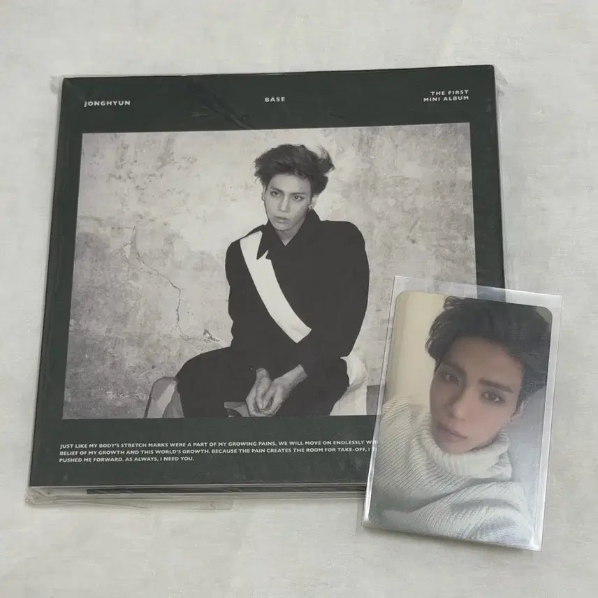 [BUNJANG] Jonghyun Base Album / 종현 베이스 앨범 판매합니아