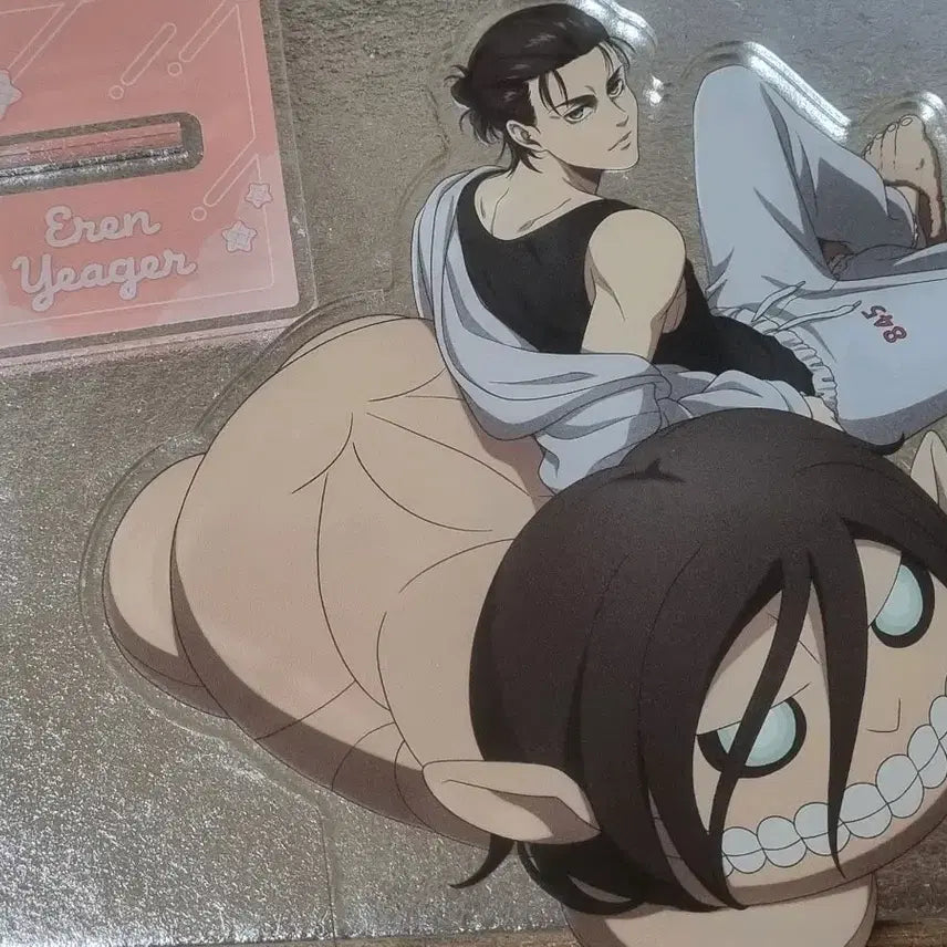 [BUNJANG] Attack on Titan Eren Relax Acrylic Stand / 진격의거인 에렌 릴렉스 아크릴