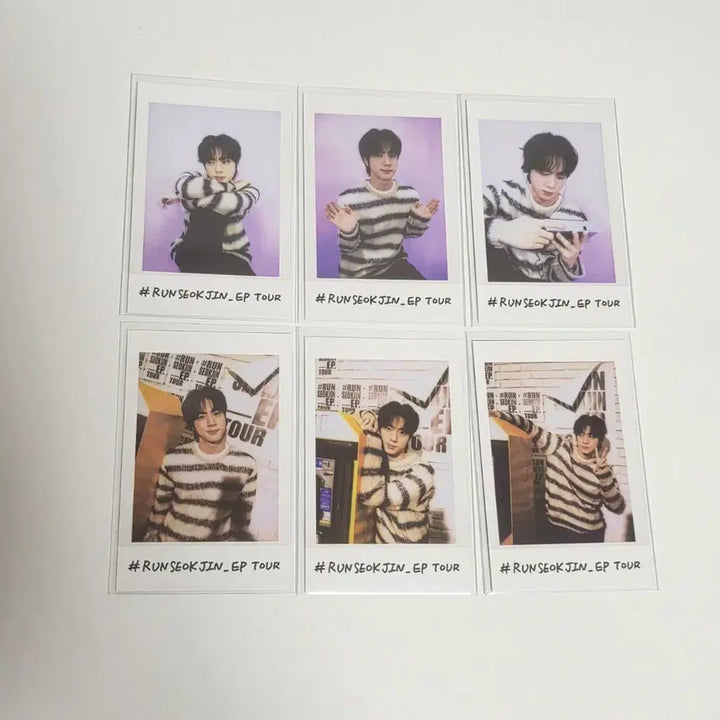 [BUNJANG] Jin (BTS) Runseokjin Instant Photocard Set / 런석진 인스턴트 포카 폴라 runseokjin  INSTANT PHOTO SET 방탄 bts