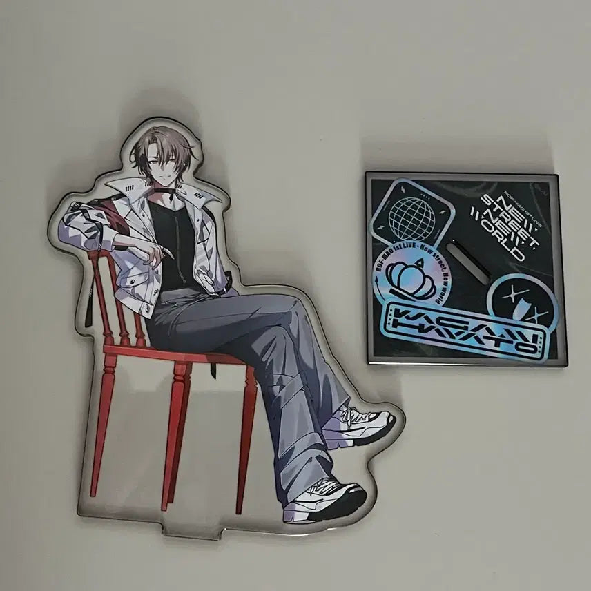 [BUNJANG] Nijisanji Kagami Hayato Lofmou Acrylic Stand / 니지산지 카가미 하야토 로후마오 아크릴스탠드