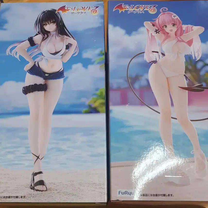 [BUNJANG] To Love Ru Sealed 2 Figure Bundle Set / 미개봉) 투러브 트러블 피규어 2종 일괄판매