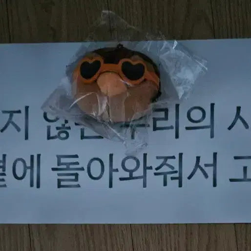 [BUNJANG] 2PM The Return Concert "PengPeng" Face Keyring (with 8th Anniversary Slogan) / 2PM 더리턴콘서트 펭펭 페이스키링(8일 슬로건)