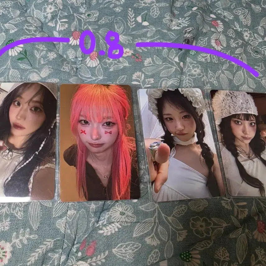 [BUNJANG] QWER Ceremony POB Photocard / QWER 세레머니 포카 미공포 포카 양도 합니다.