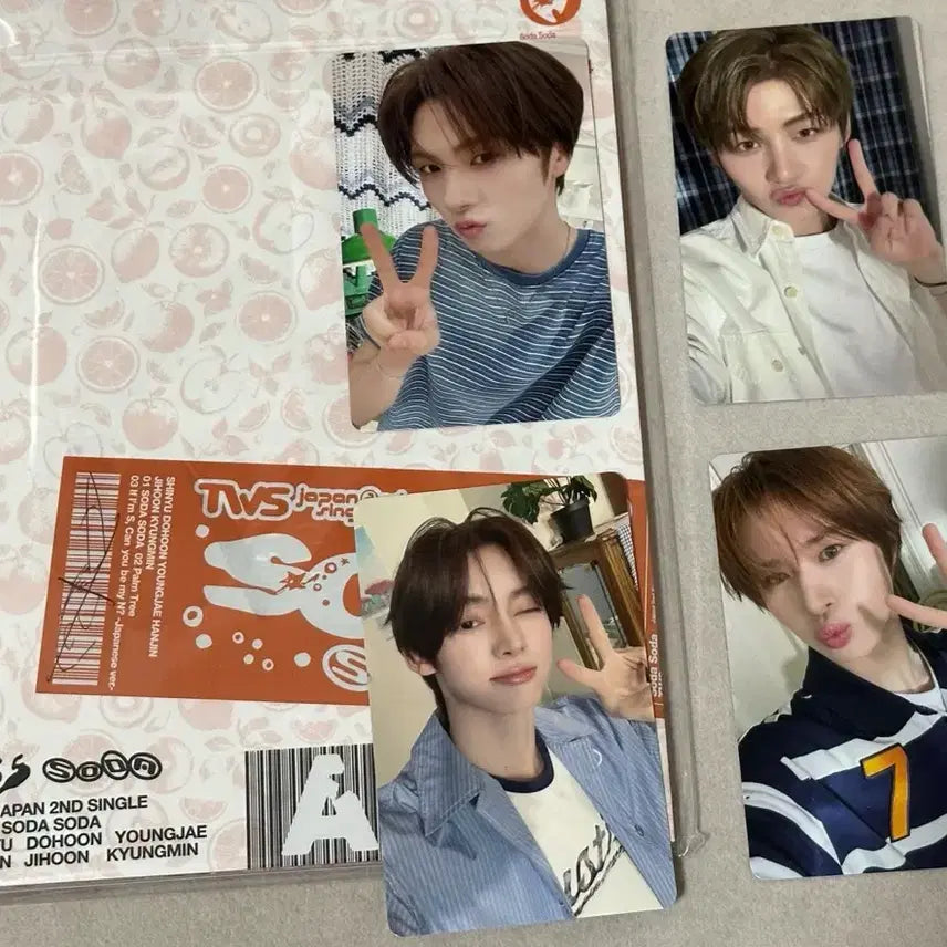 [BUNJANG] TWS Soda Soda First Press Limited Edition A Type + HMV Japan Exclusive Photocard / 투어스 소다소다 미개봉 초회한정반 A반+HMV재팬 특전 양도