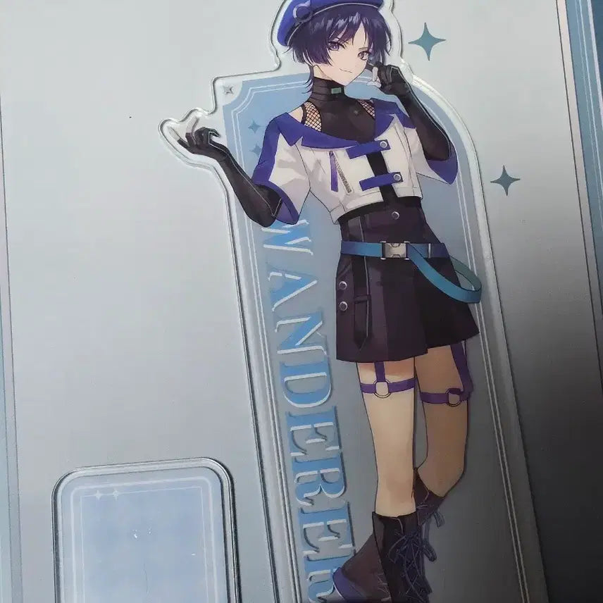 [BUNJANG] Genshin Impact Wanderer Hoyo Fair / Mega Coffee Acrylic Stand Bundle Set / 원신 방랑자 호요페어/메가커피 아크릴 일괄