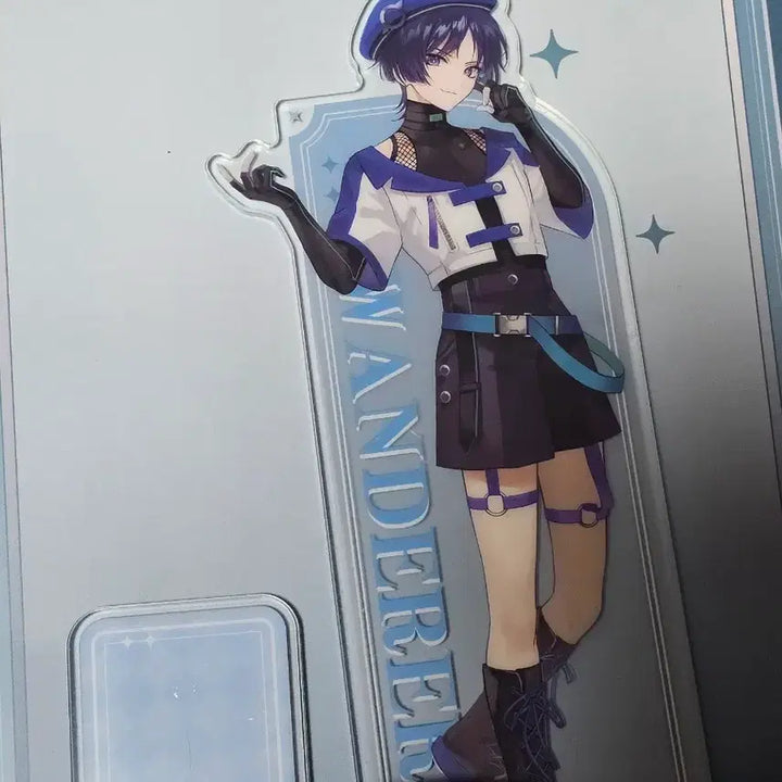 [BUNJANG] Genshin Impact Wanderer Hoyo Fair / Mega Coffee Acrylic Stand Bundle Set / 원신 방랑자 호요페어/메가커피 아크릴 일괄