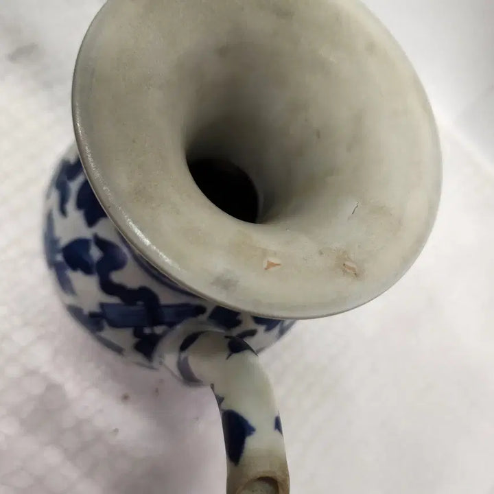 [BUNJANG] Blue and White Porcelain Chinese Teapot / 청화백자 중국도자기 주전자