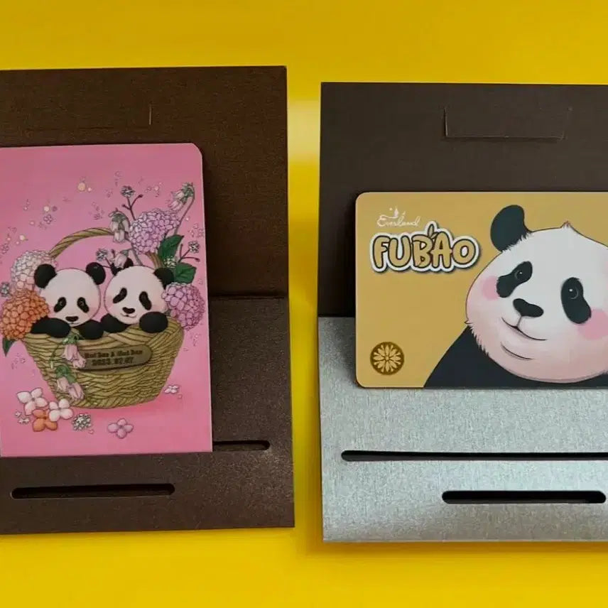 [BUNJANG] Fu Bao &amp; Rui Hui Gift Card / 푸바오,루이후이 기프트 카드