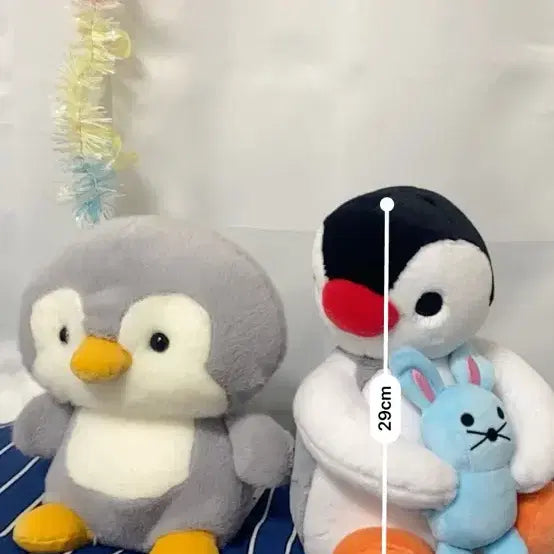 [BUNJANG] Pingu &amp; Pinga Penguin Plush Set / 펭귄 인형 세트 핑구 핑가