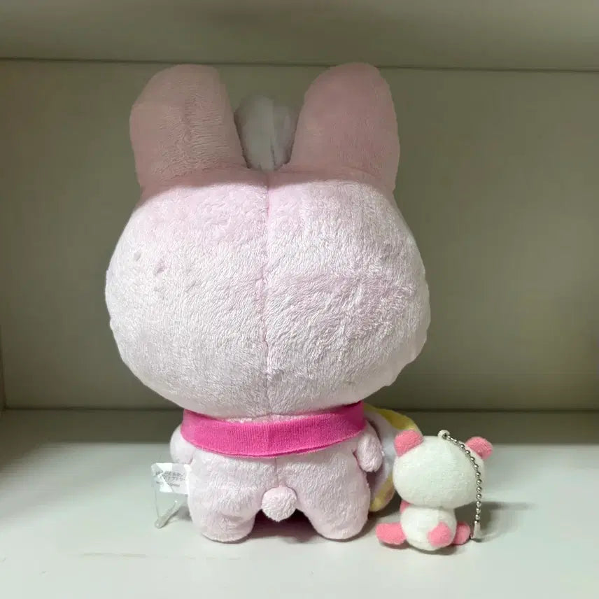 [BUNJANG] San-X Usaru-san Pastry Chef / Momo Panda Charm Keychain Set / 주말할인/세트) 고전 산엑스 우사루상 여자친구 파티쉐 / 모모판다 키링 인형