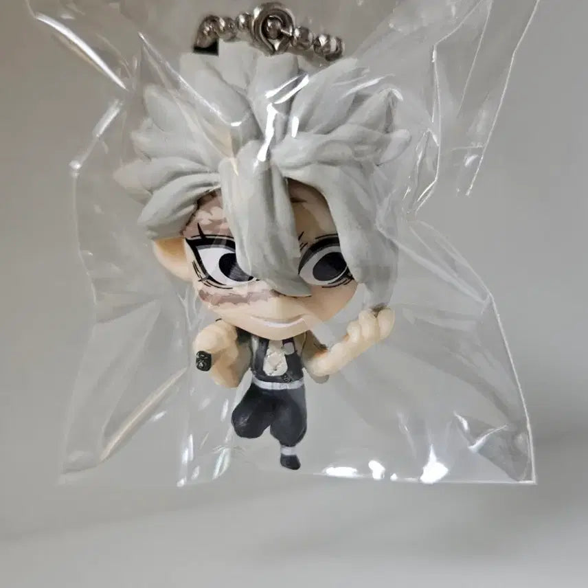 [BUNJANG] Demon Slayer Deformed Mascot Keyring Sanemi Figure / 2개 일괄)귀멸의 칼날 데포르메 마스코트 키링/ 기유 사네미 피규어