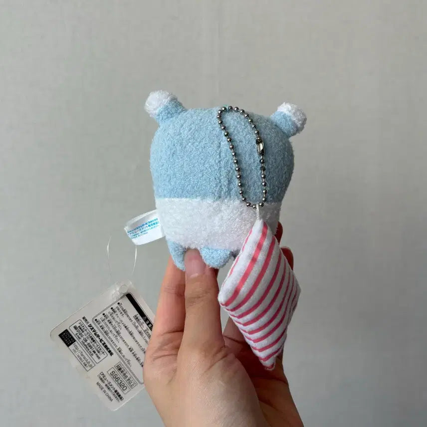 [BUNJANG] Sanrio Oyasumi Bakura Mascot Doll Keychain / 고전 산엑스 오야스미 바쿠라 마스코트 인형 키링
